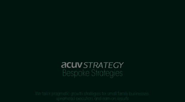 acuvstrategy.com