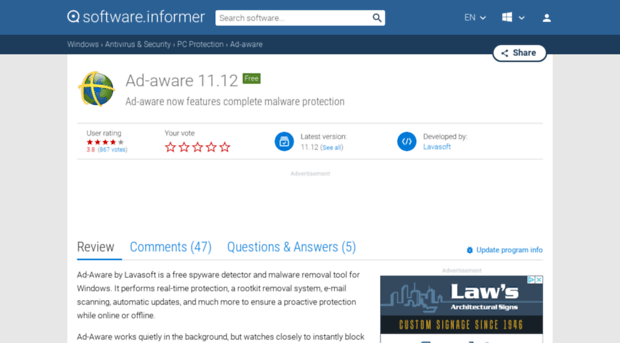 ad-aware.software.informer.com