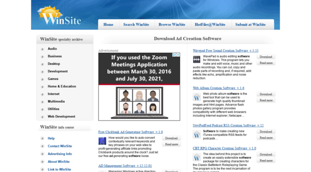 ad-creation-software.winsite.com
