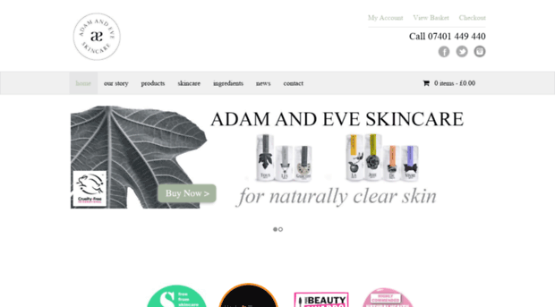 adamandeveskincare.co.uk