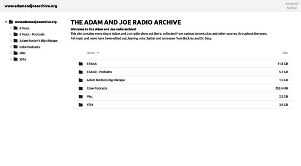 adamandjoearchive.org