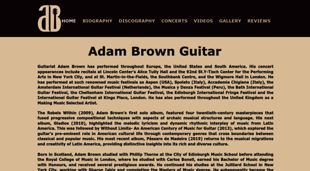 adambrownguitar.co.uk