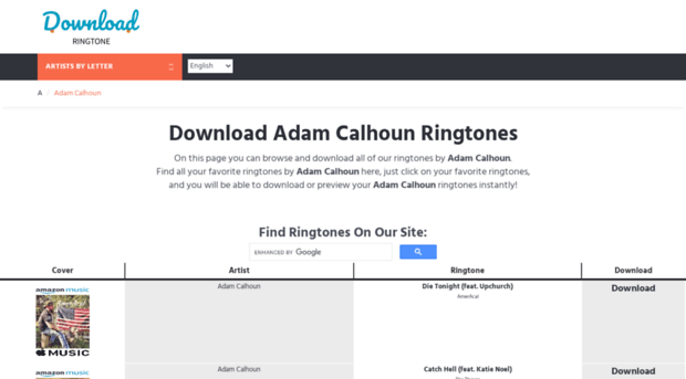 adamcalhoun.download-ringtone.com