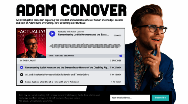 adamconover.net