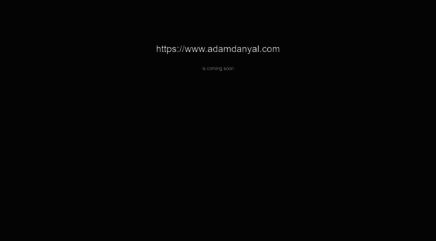 adamdanyal.com