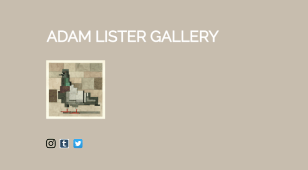 adamlistergallery.com