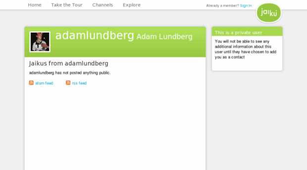 adamlundberg.jaiku.com