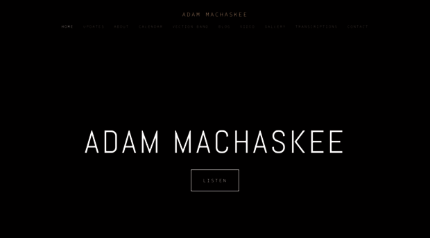 adammachaskee.com