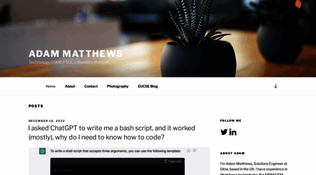 adammatthews.co.uk