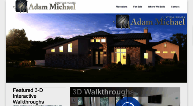 adammichaelcustomhomes.com