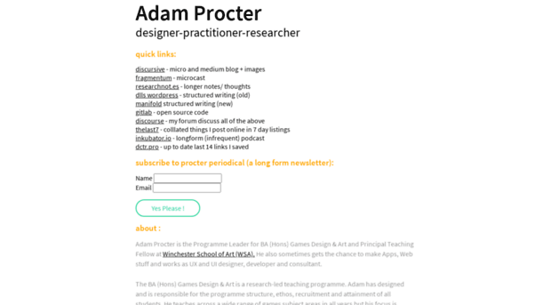 adamprocter.co.uk