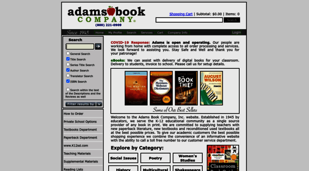 adamsbook.com