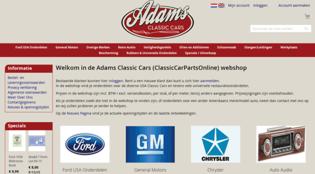 adamsclassiccars.nl