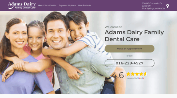 adamsdairyfamilydentalcare.com