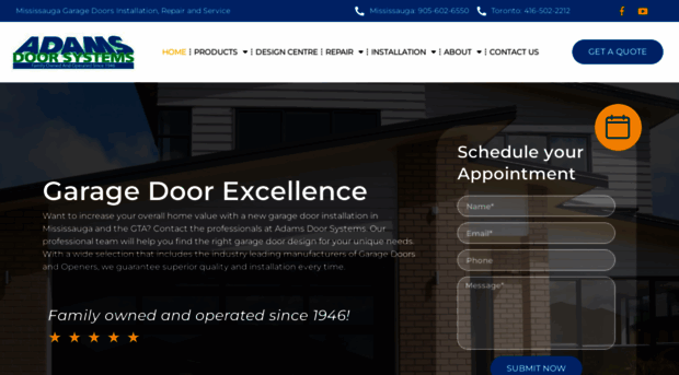 adamsdoorsystems.com