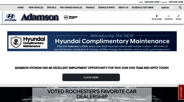 adamsonhyundai.com