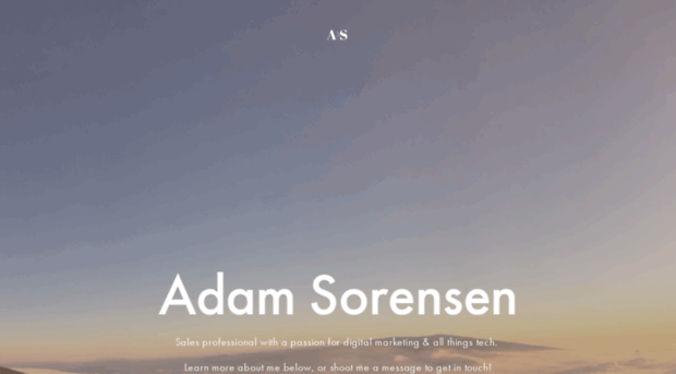 adamsorensen.me