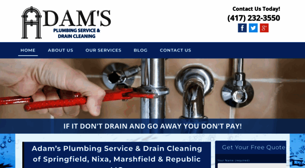 adamsplumbingservice.com