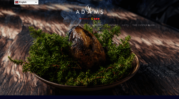 adamsrestaurant.co.uk