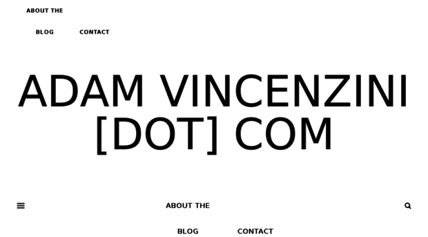 adamvincenzini.com