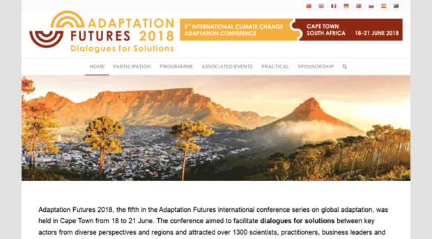 adaptationfutures2018.capetown