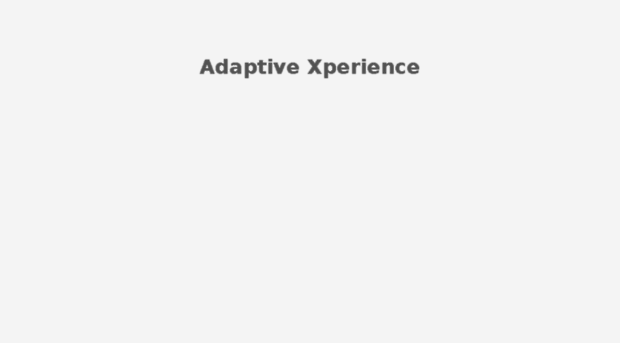 adaptivexperience.com