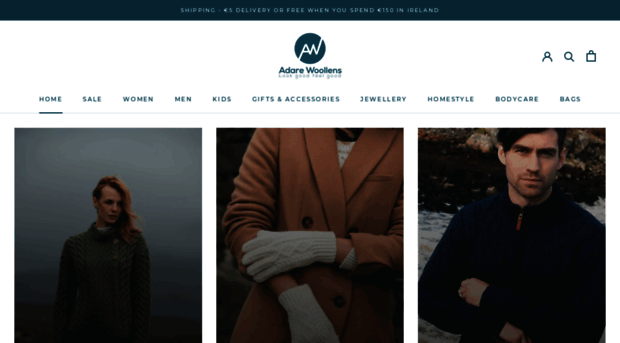 adarewoollens.com