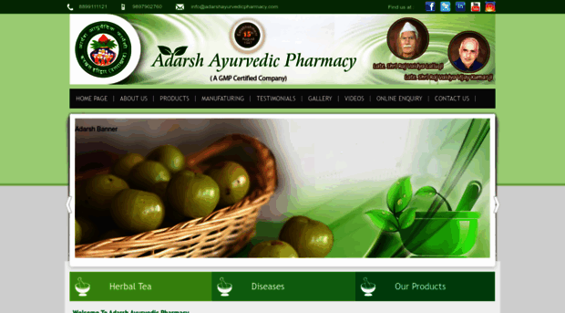 adarshayurvedicpharmacy.com