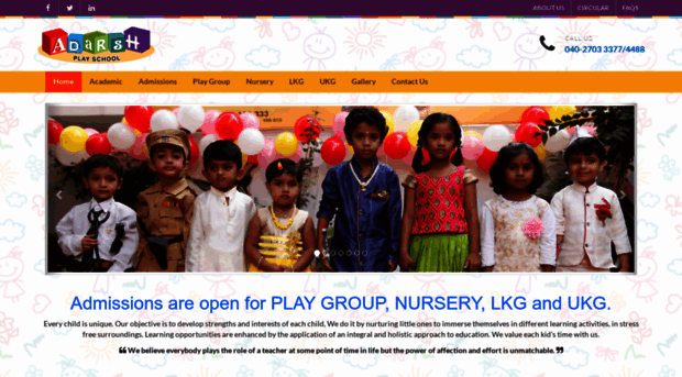 adarshplayschool.com