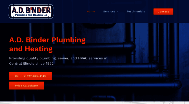 adbinderplumbing.com