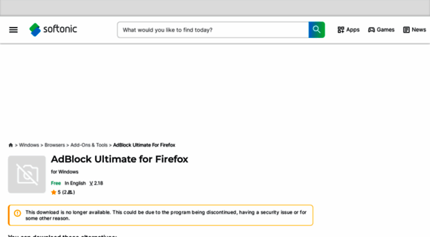 adblock-ultimate-firefox.en.softonic.com