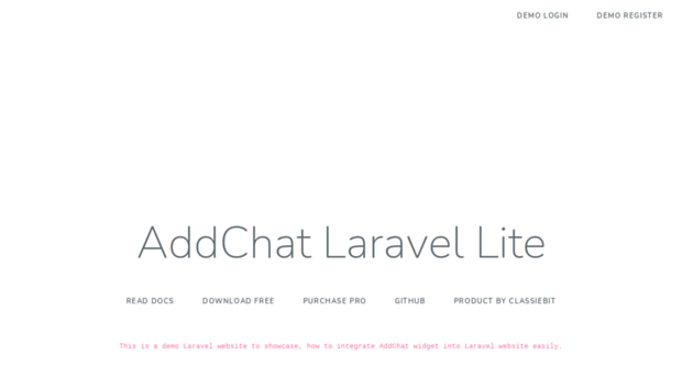 addchat-laravel.classiebit.com