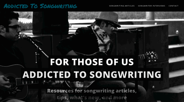 addictedtosongwriting.com