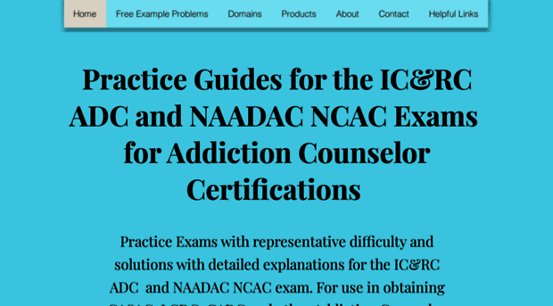 addictionpracticeexam.com