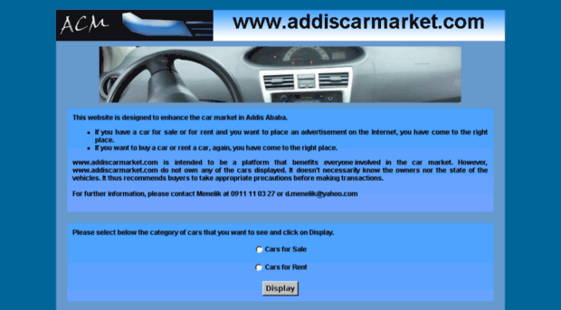 addiscarmarket.com