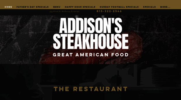 addisonssteakhouse.com