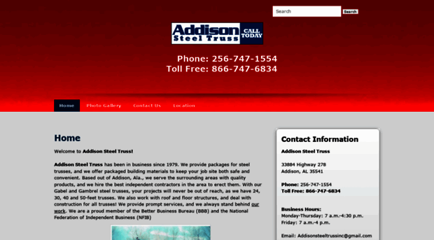 addisonsteeltruss.com