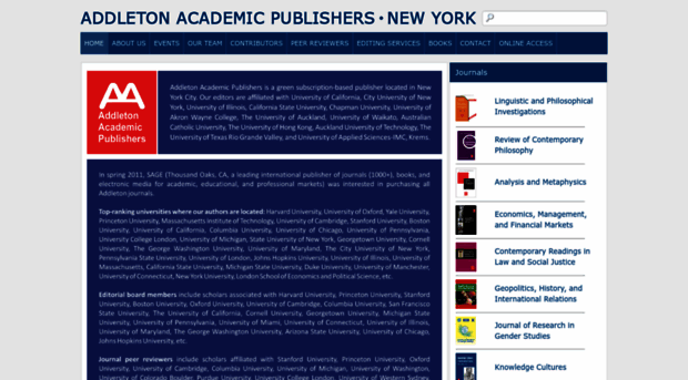 addletonacademicpublishers.com