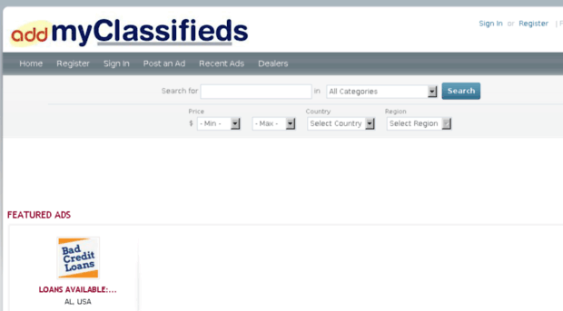 addmyclassifieds.com
