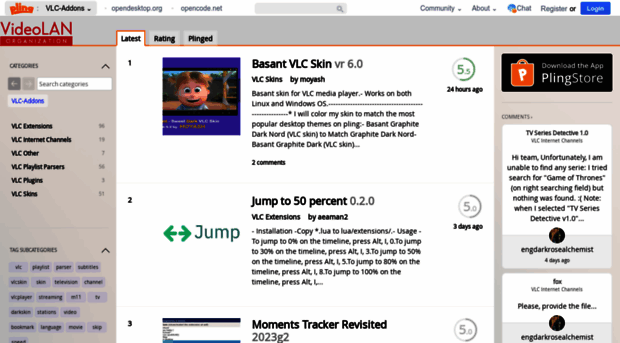 addons.videolan.org