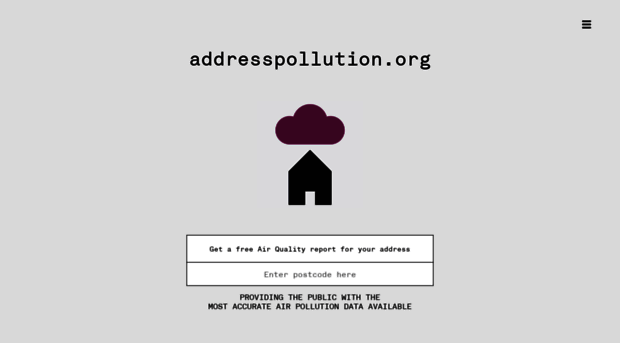 addresspollution.org