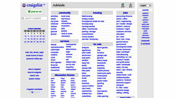 adelaide.craigslist.org