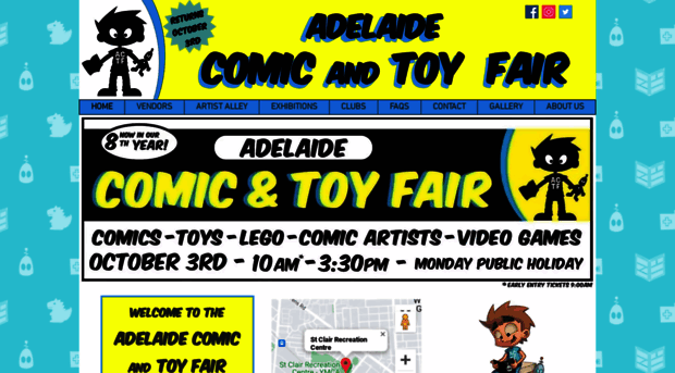 adelaidecomicandtoyfair.com