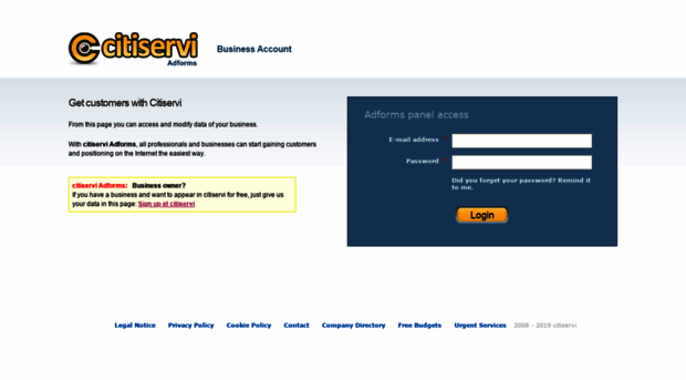 adforms.citiservi.com