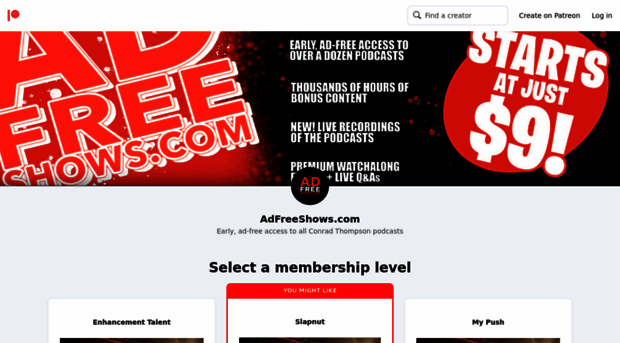 adfreeshows.com