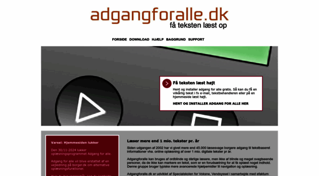 adgangforalle.dk