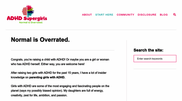 adhdsupergirls.com