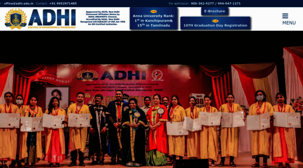 adhi.edu.in