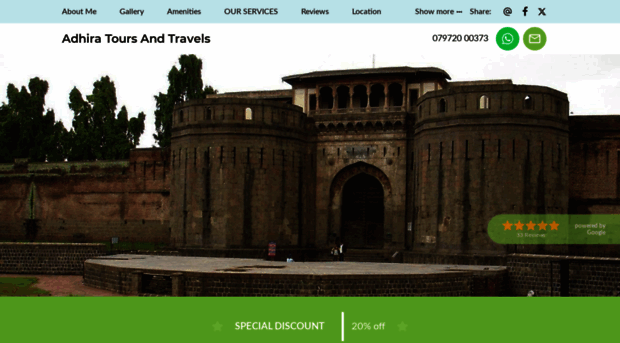 adhira-tours-and-travels.ueniweb.com