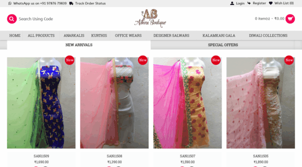 adhiraboutique.in